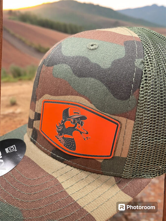 Smoking Duck Camo Hat