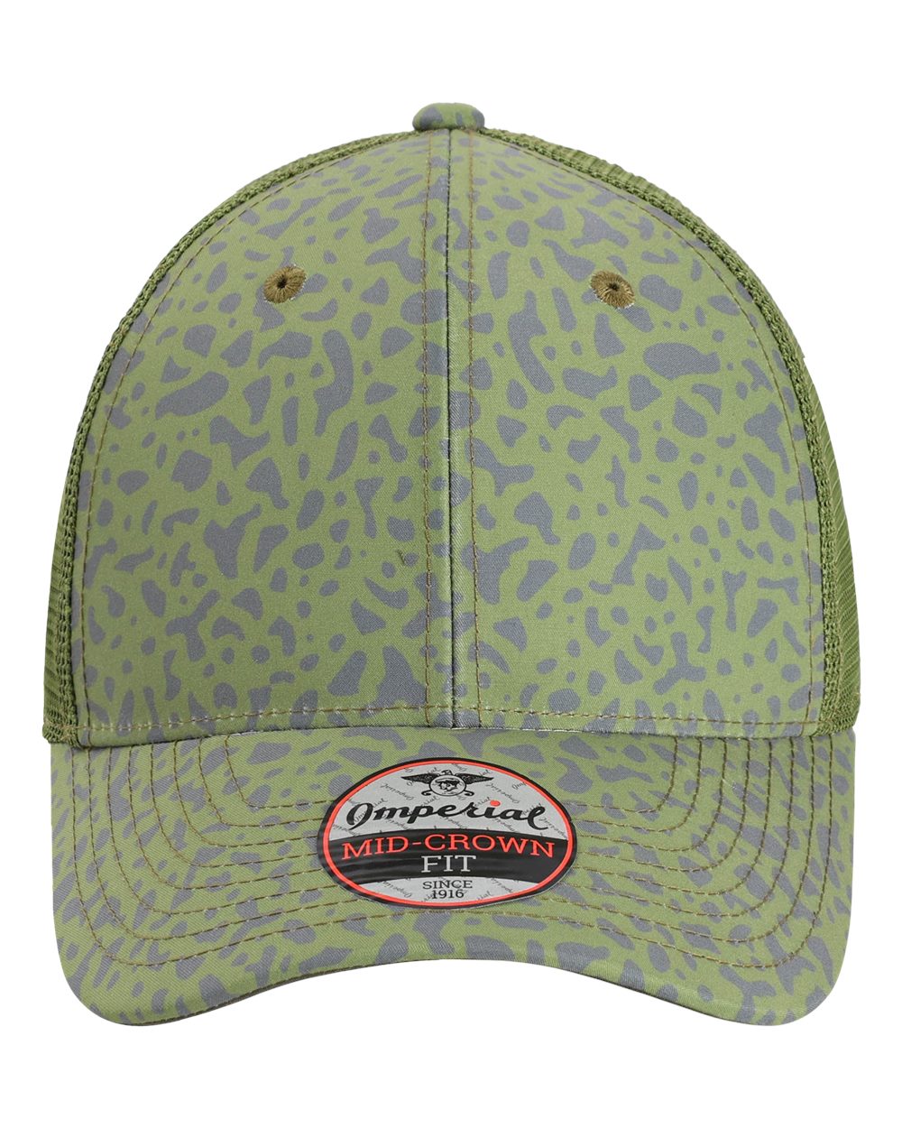 Imperial The Passenger Side Micro Print Meshback Cap with Your Logo