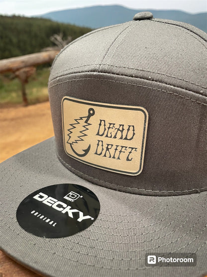 Dead Drift Fishing Hat | Fly Fishing | Fisherman Gift | Richardson Hat | Grateful Dead | Decky